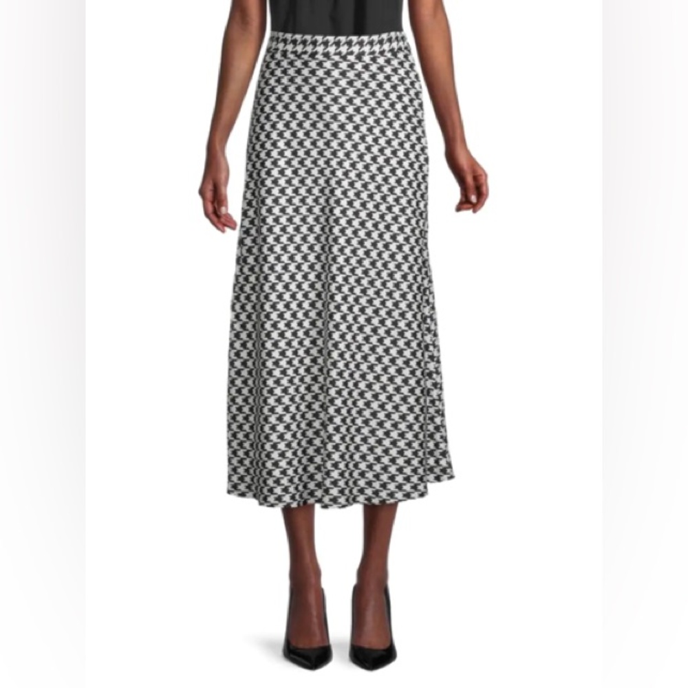EQUIPMENT
Women's Iva Houndstooth Midi Skirt In Black Natural
350.00$
